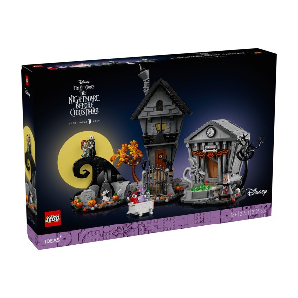 LEGO® Ideas 21351 Tim Burtons Disney Film Nightmare Before Christmas