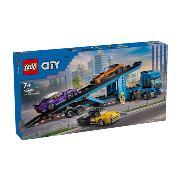 LEGO® City 60408 Autotransporter mit Sportwagen