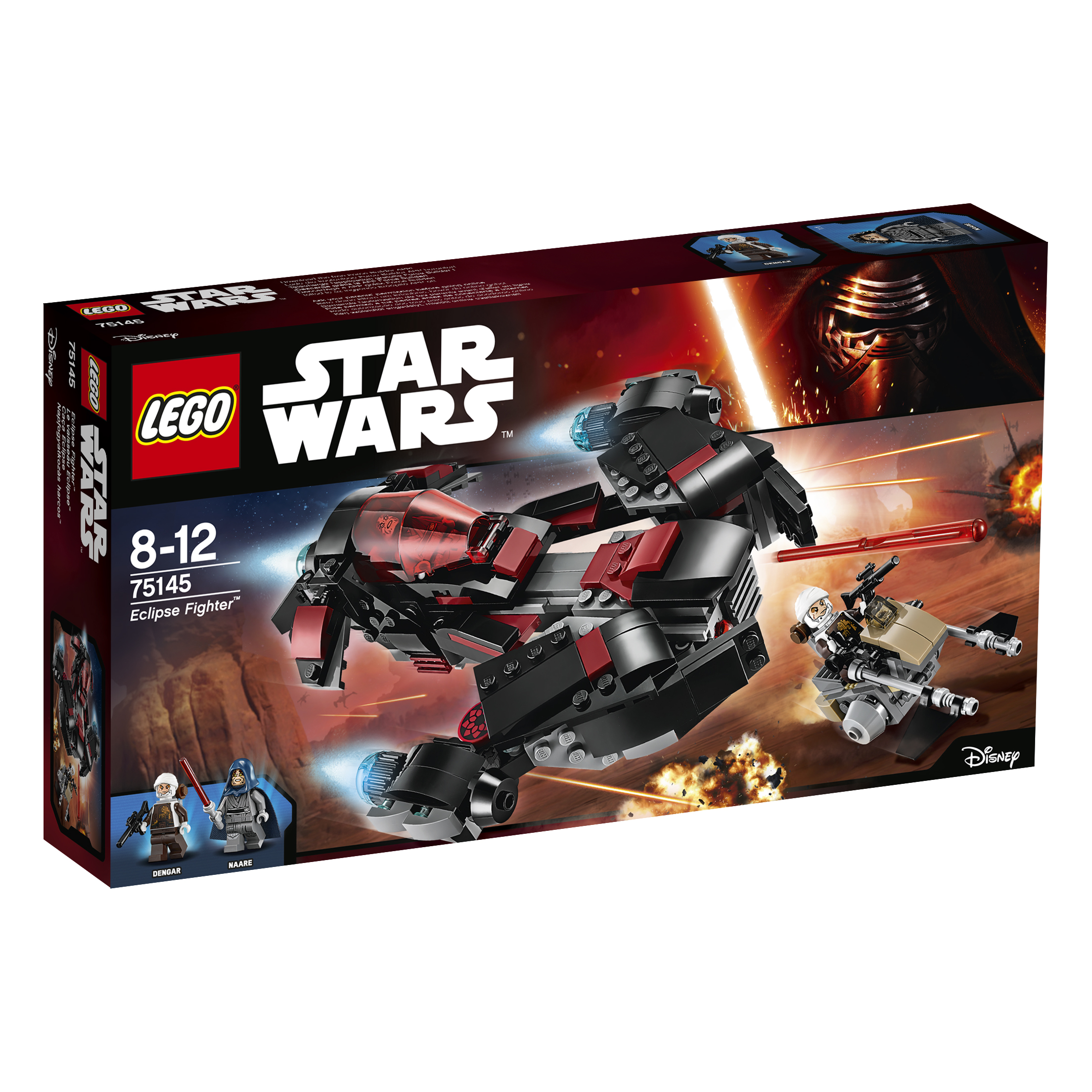 Конструктор star wars. LEGO Star Wars 75145. Конструктор LEGO Star Wars 75145. Лего Звёздные войны набор 75145. Конструктор LEGO Star Wars 75145 истребитель затмение.