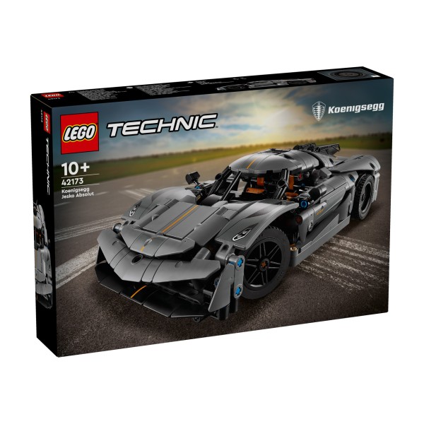 LEGO® Technic 42173 Koenigsegg Jesko Absolut Supersportwagen in Grau