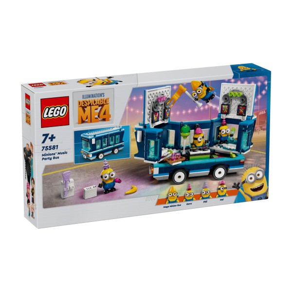 LEGO® Minions™ 75581 Minions und der Party Bus