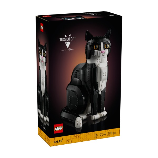 LEGO® Ideas 21349 Schwarz-weiße Katze