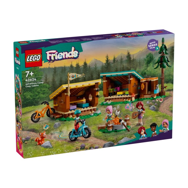 LEGO® Friends 42624 Gemütliche Hütten im Abenteuercamp