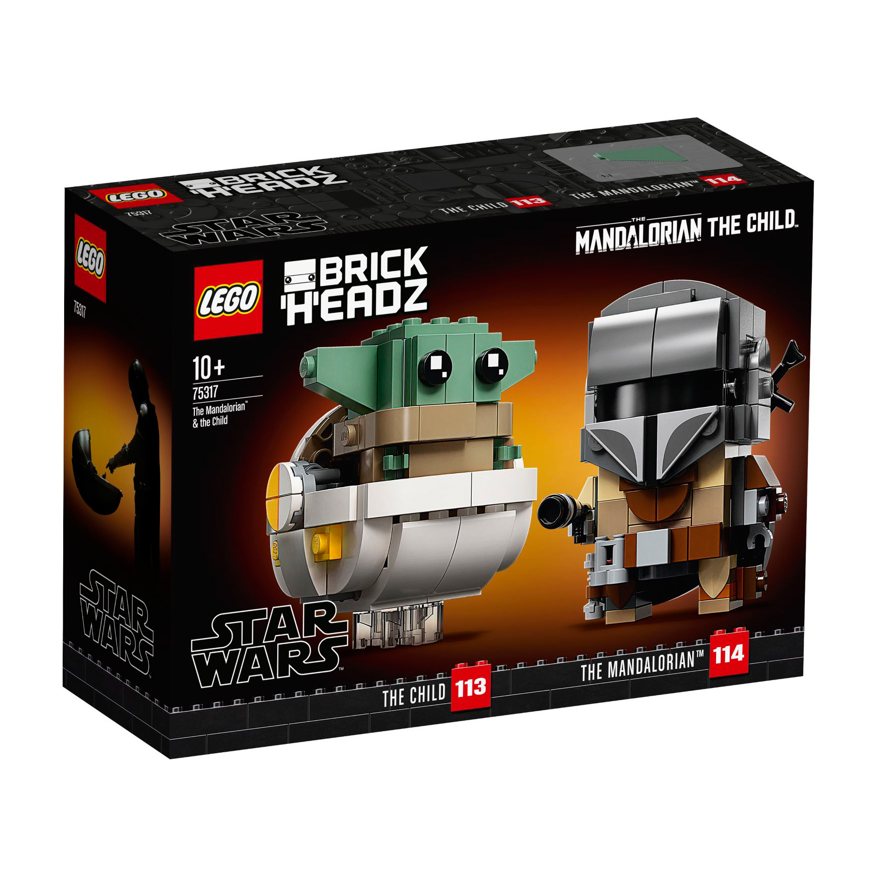 LEGO® BrickHeadz 75317 Der Mandalorianer™ und das Kind günstig kaufen