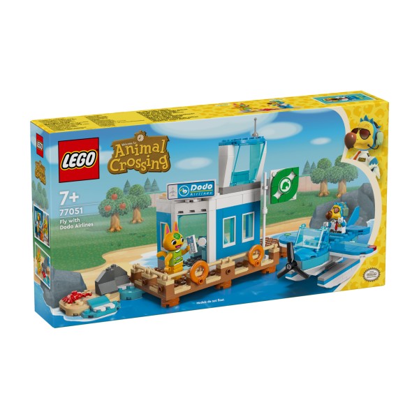 LEGO® Animal Crossing™ 77051 Flieg mit Dodo Airlines