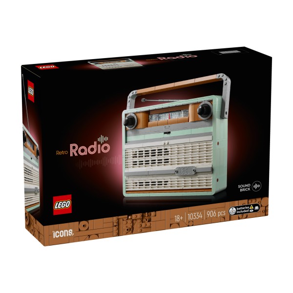 LEGO® Icons 10334 Retro-Kofferradio