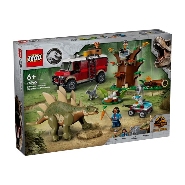 LEGO® Jurassic World™ 76965 Dinosaurier-Missionen: Entdeckung des Stegosaurus