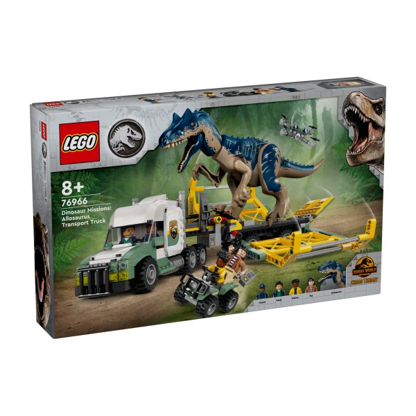 LEGO® Jurassic World™ 76966 Dinosaurier-Missionen: Allosaurus-Transporter