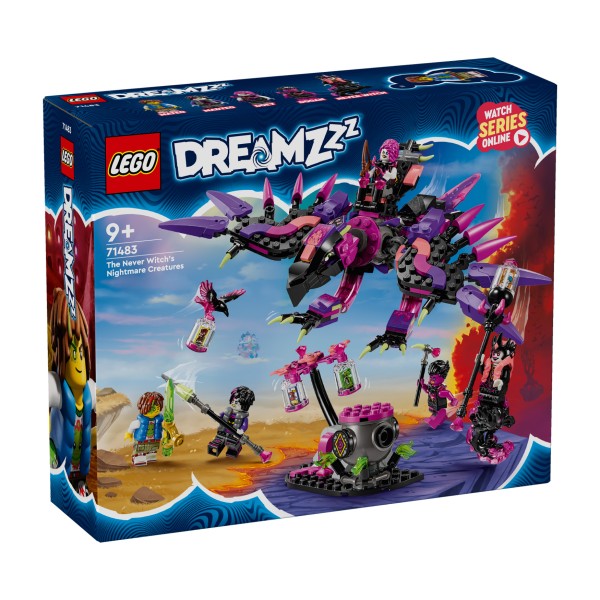 LEGO® DREAMZzz™ 71483 Die Albtraumkreaturen der Nimmerhexe