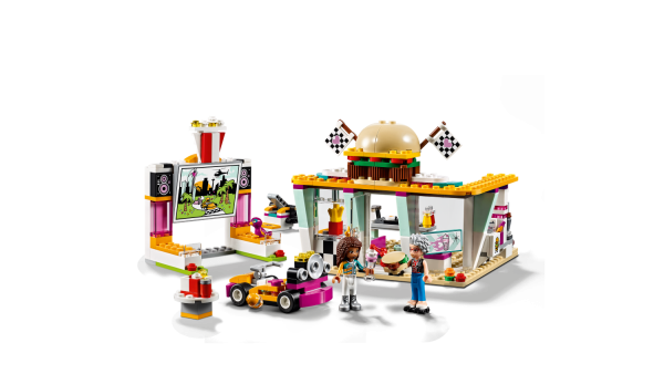 lego friends hamburger shop