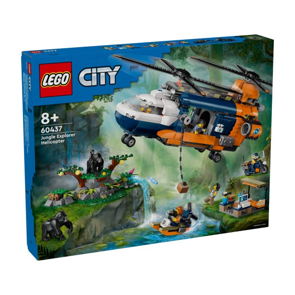 LEGO® City 60437 Dschungelforscher-Hubschrauber