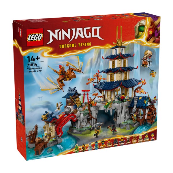 LEGO® NINJAGO 71814 Turnier-Tempelstadt