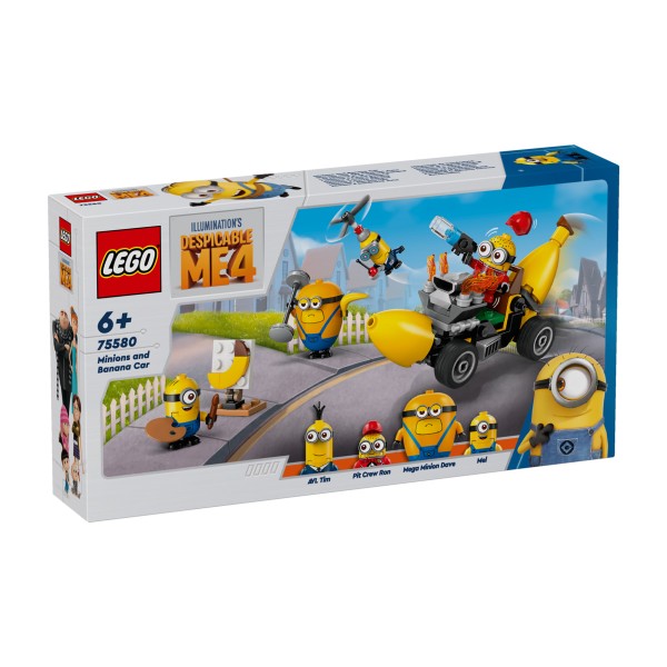 LEGO® Minions™ 75580 Minions und das Bananen Auto